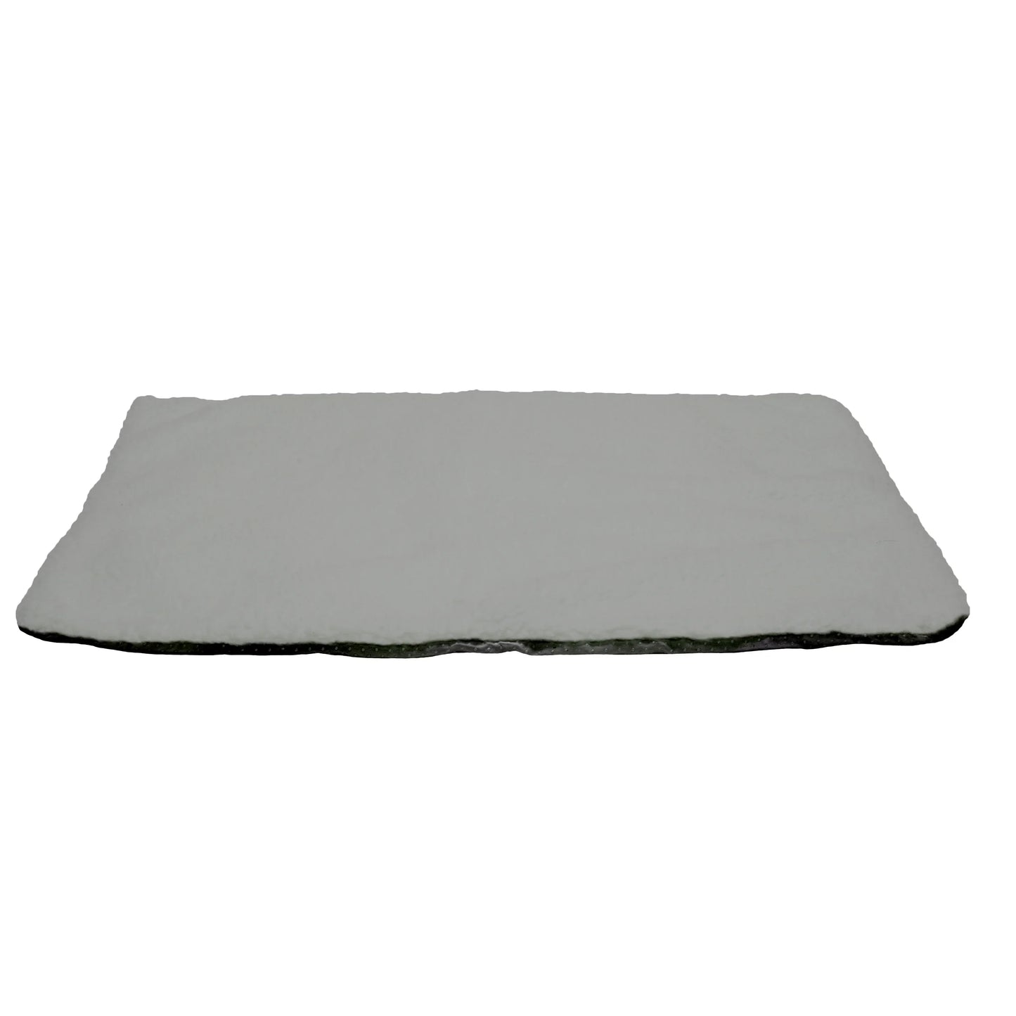 Self Warming Thermal Pet Kennel & Crate Pad with Insulation Layer, Gray, 25X18In