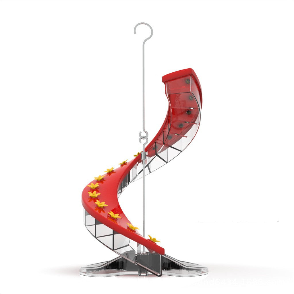 Spiral Climbing Ladder Hummingbird Feeder – Unique & Easy to Hang