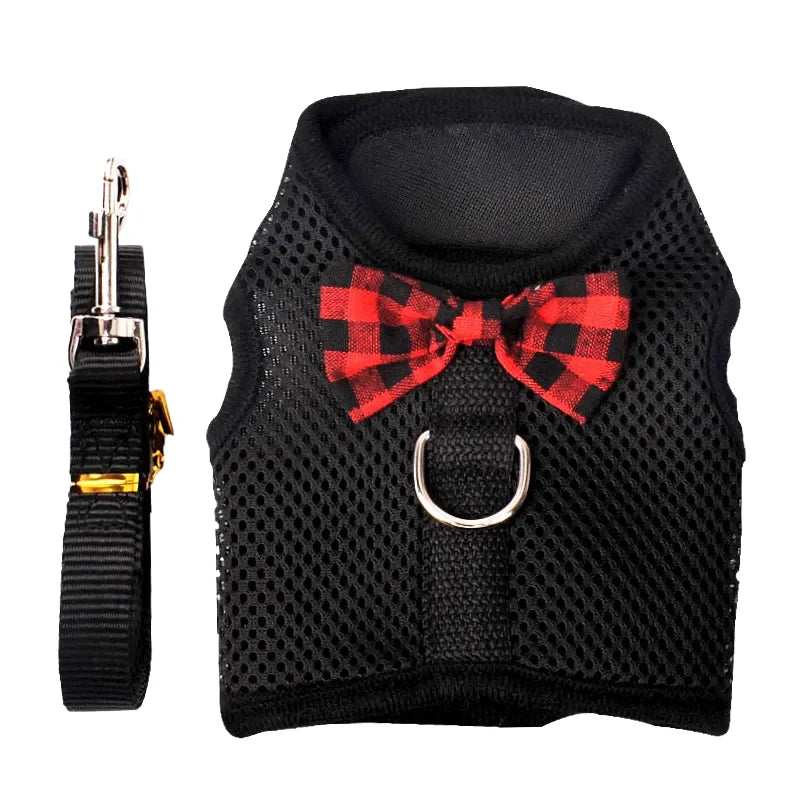 Mesh Soft Pet Rabbit Harness with Leash Strap for Hamster Rat Chinchillas Guinea Pig Small Animal Clothes Vest Rabbits Accessory