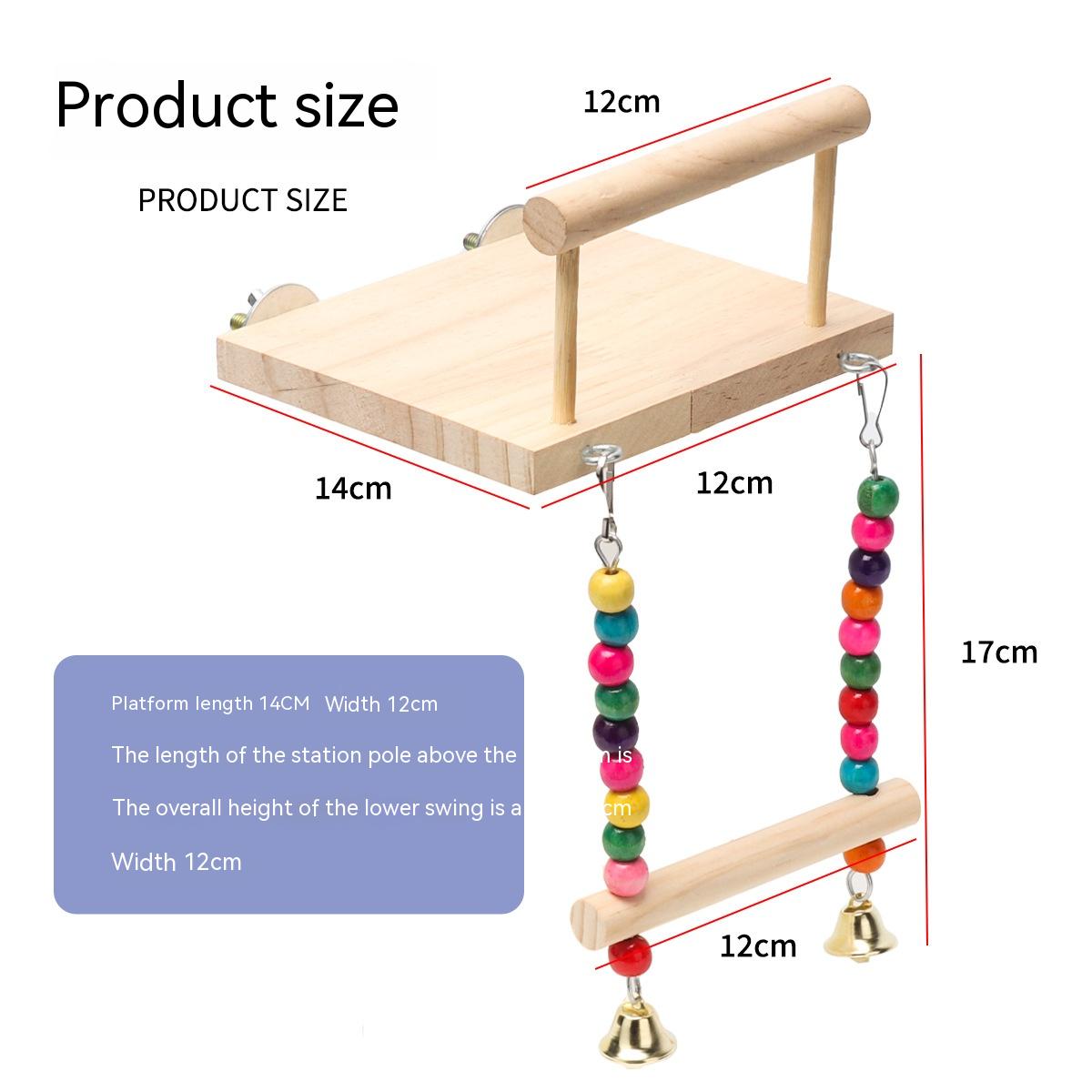 Crane Ring Climbing Ladder Cage - Freshmodern Pet Store
