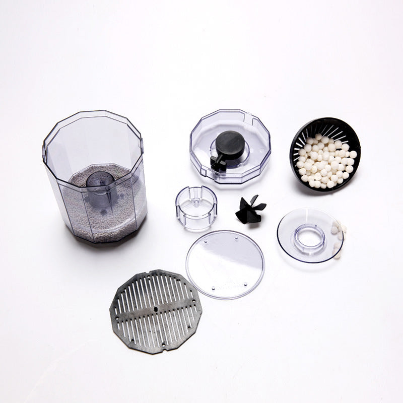 Forced Filter To Automatically Clean Fecal Fish Tank Toilet - Freshmodern Pet Store