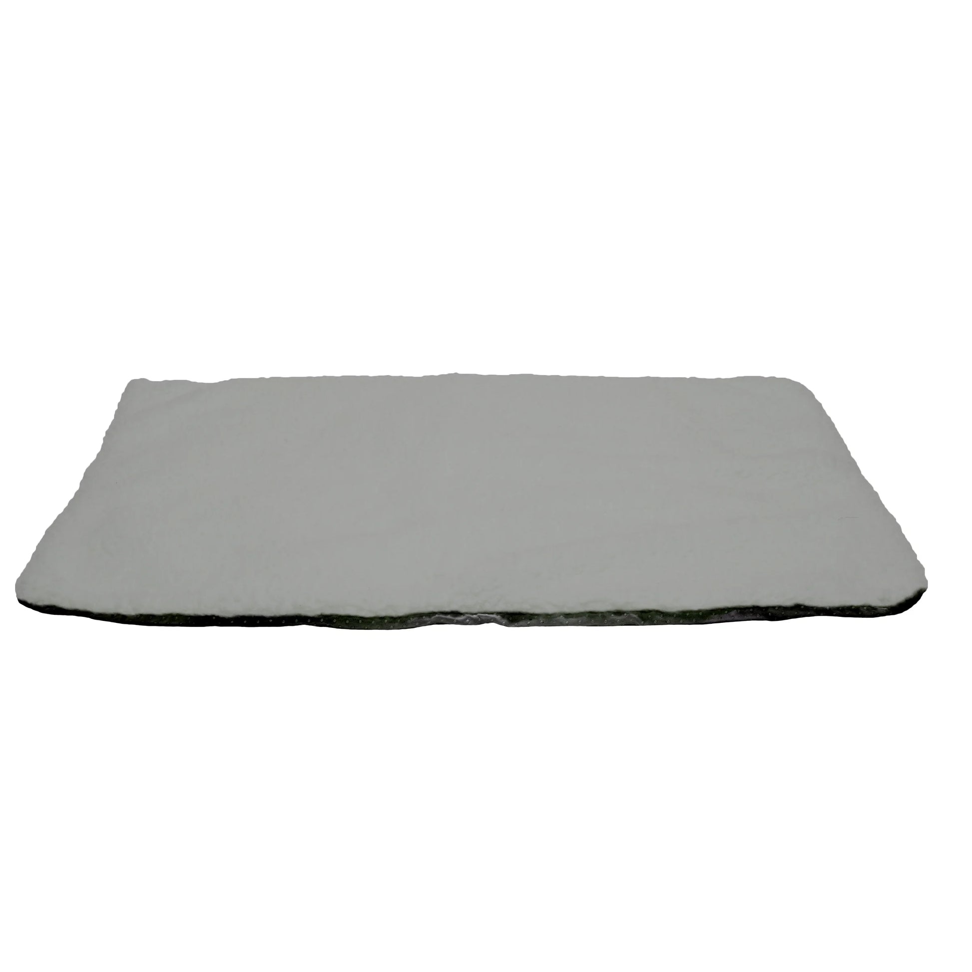 Self Warming Thermal Pet Kennel & Crate Pad with Insulation Layer, Gray, 25X18In
