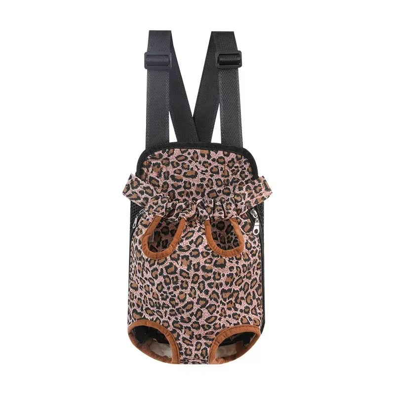 Pet Cat Dog Carrier Backpack Mesh Camouflage Outdoor Travel Products Adjustable Cat Dog Carrier Bag Pet Double Shoulder Backpack