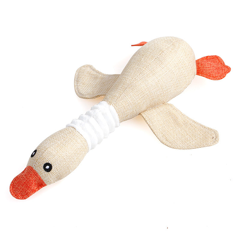 Dog & Cat Sounding Duck Plush Toy | Soft, Durable, and Fun Interactive Play - Freshmodern Pet Store