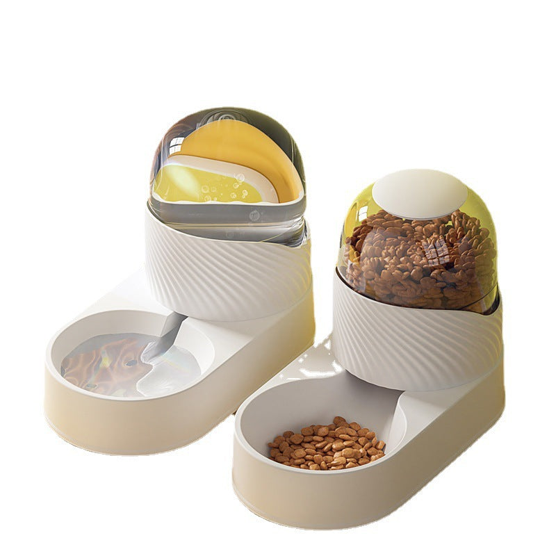 Drinking Fountain Cat Dog Bowl Slow Food Bowl Pet Supplies - Freshmodern Pet Store