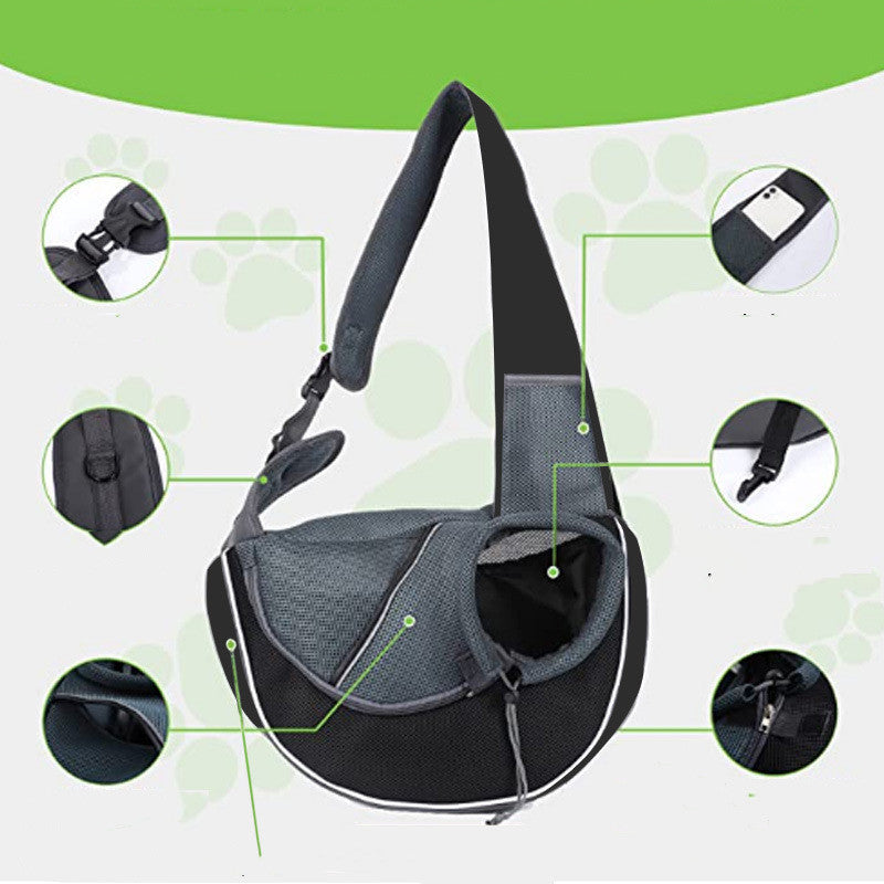 Carrying Pets Bag Women Outdoor Portable Crossbody Bag For Dogs Cats Pet Products - Freshmodern Pet Store