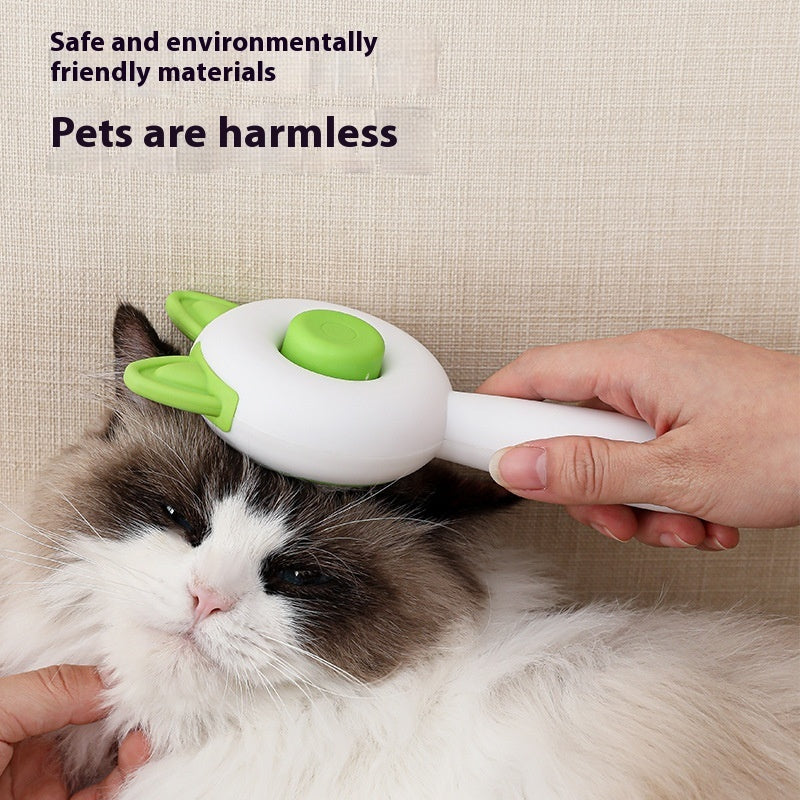 Cat Float Hair Cleaning Comb | One-Click Pet Hair Removal &amp; Massage Tool - Freshmodern Pet Store
