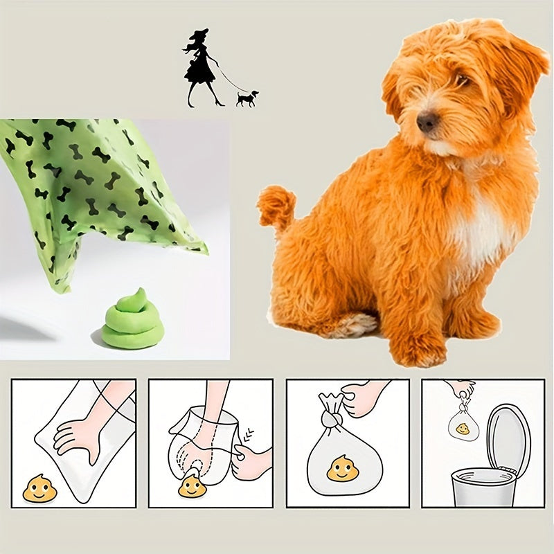 Environmentally Friendly Biodegradable Pet Litter Bags | Dog Waste Bags for Clean & Green Disposal - Freshmodern Pet Store