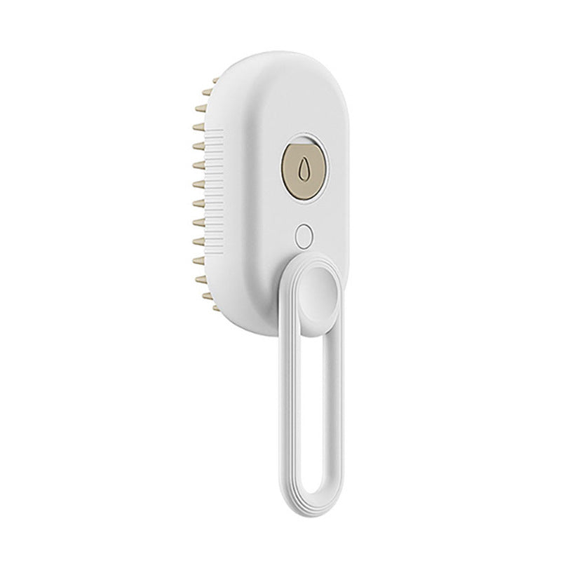 3-in-1 Cat Steam Brush & Dog Grooming Comb | Electric Spray, Hair Removal, & Massage - Freshmodern Pet Store