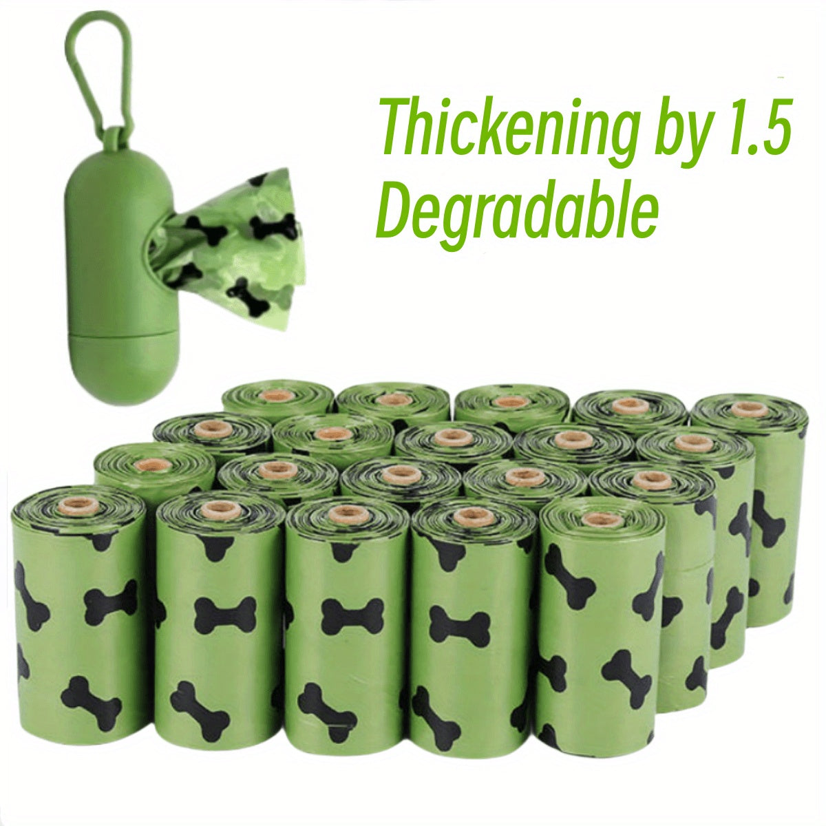 Environmentally Friendly Biodegradable Pet Litter Bags | Dog Waste Bags for Clean & Green Disposal - Freshmodern Pet Store