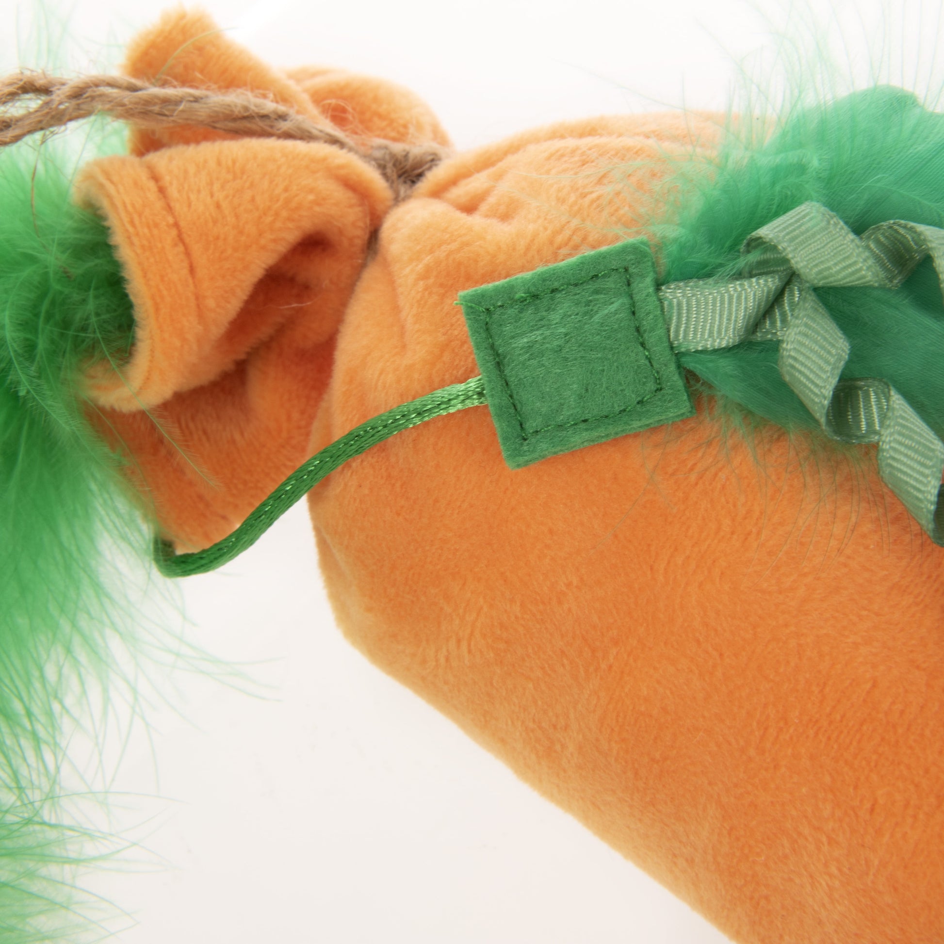 (3 Pack)  Kolossal Karrot Kicker Plush Catnip Cat Toy