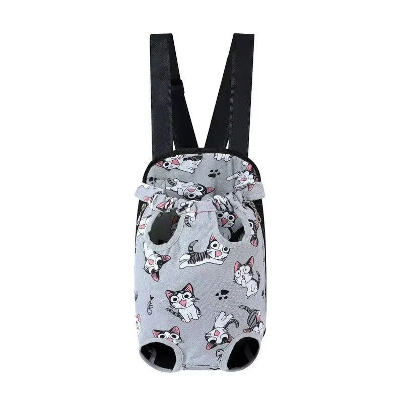 Pet Cat Dog Carrier Backpack Mesh Camouflage Outdoor Travel Products Adjustable Cat Dog Carrier Bag Pet Double Shoulder Backpack