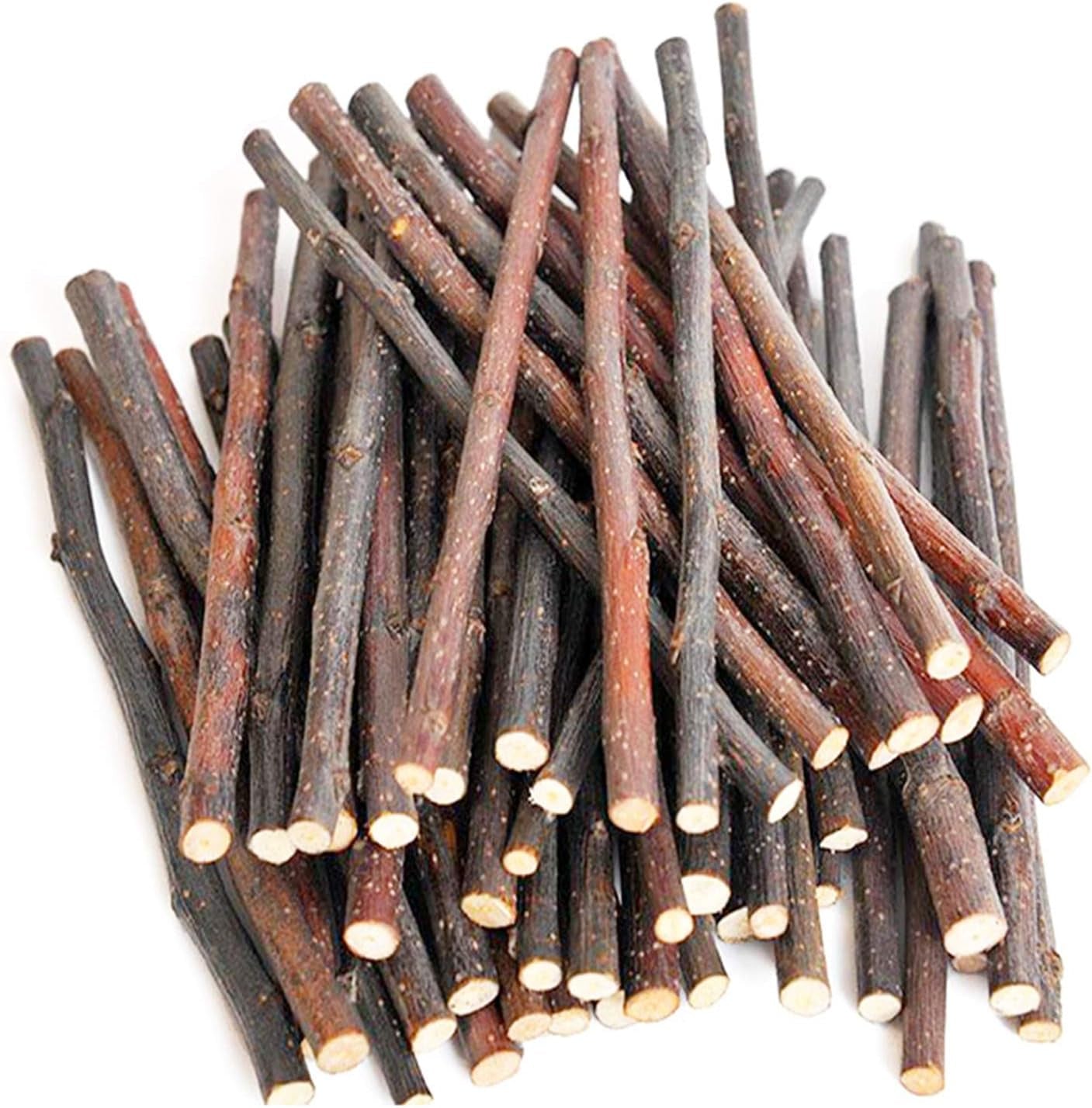 Apple Sticks Natural Organic Pet Snacks Chew Toys Rabbits Hamster Guinea Pig Squirrels Chinchilla Food Gerbil and Other Small Animal Pets for  (200G)