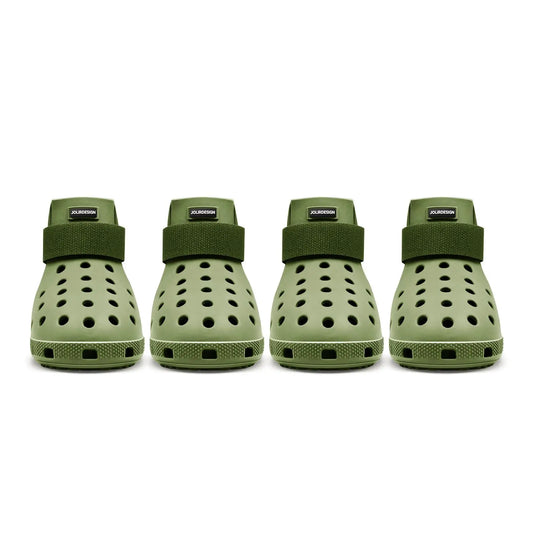 Dog Shoes for Hot Pavement - Dog Shoe for Small & Medium & Large Dogs, Dog Boots Paw Protectors, Easy on & Off, Non-Slip, Waterproof, Easy-Clean Dog Booties for Beach and Snow