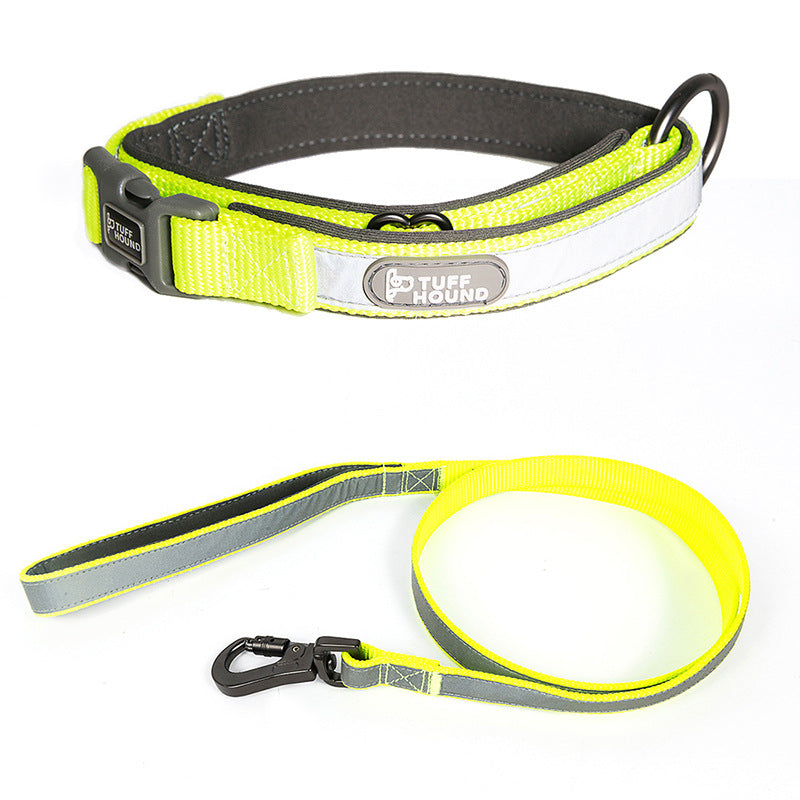 Dog Collar Pet Products Reflective Full Neck Traction Set - Freshmodern Pet Store