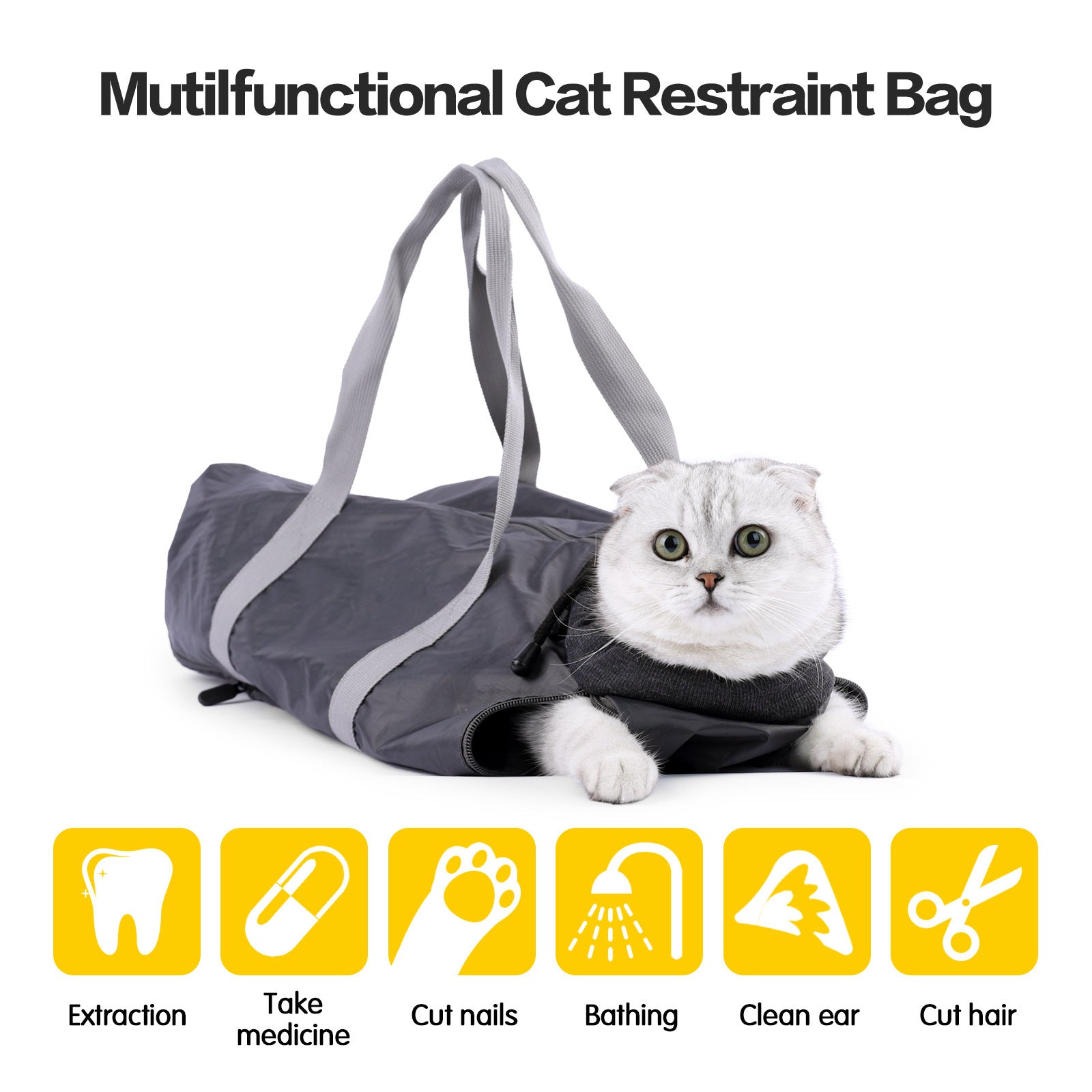 Cat Travel Bag | Double-Lined, Anti-Scratch & Bite-Resistant Pet Carrier - Freshmodern Pet Store