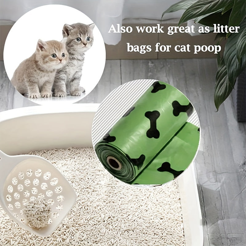 Environmentally Friendly Biodegradable Pet Litter Bags | Dog Waste Bags for Clean & Green Disposal - Freshmodern Pet Store