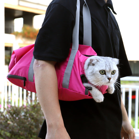Cat Travel Bag | Double-Lined, Anti-Scratch & Bite-Resistant Pet Carrier - Freshmodern Pet Store