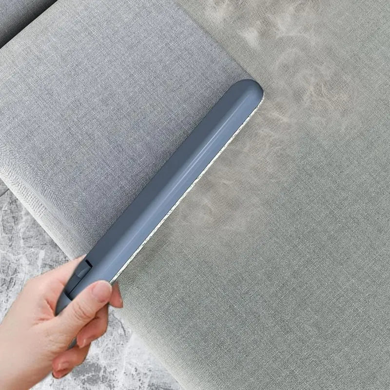 【4 in 1】Multi-Functional Pet Hair Remover, Reusable & Washable Dog & Cat Hair Removal Tool with Extra Long Handle, Lint Cleaner Squeegee for Furniture, Carpet, Clothes, Bedding, Car, Window