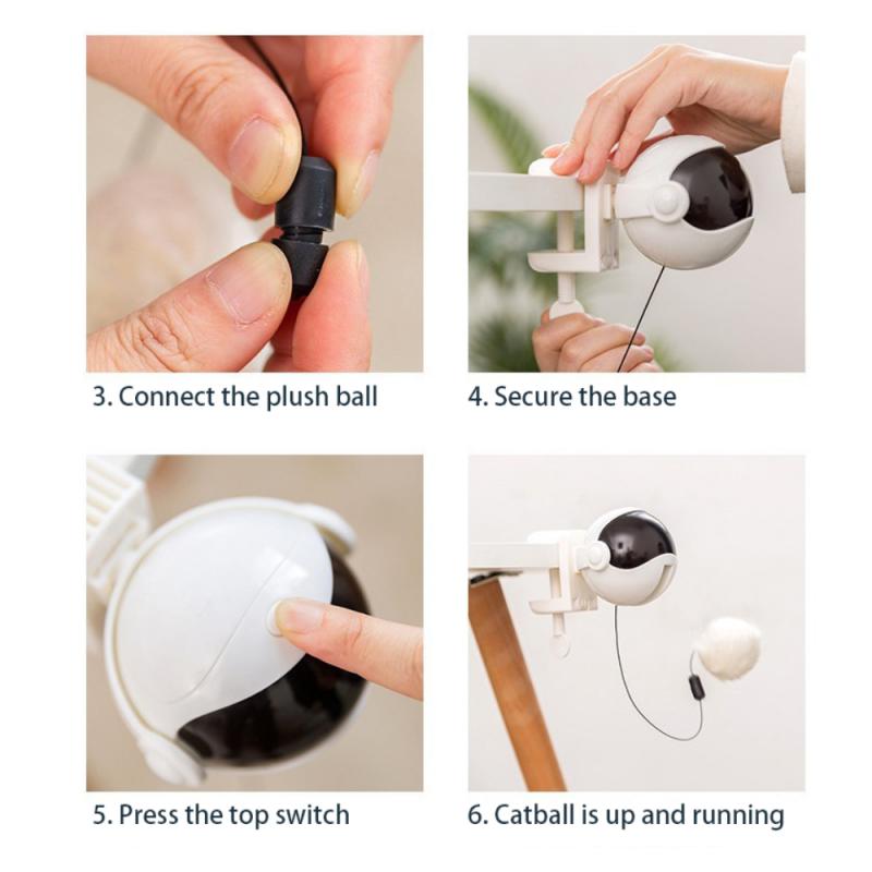 automatic lifting motion cat toy
