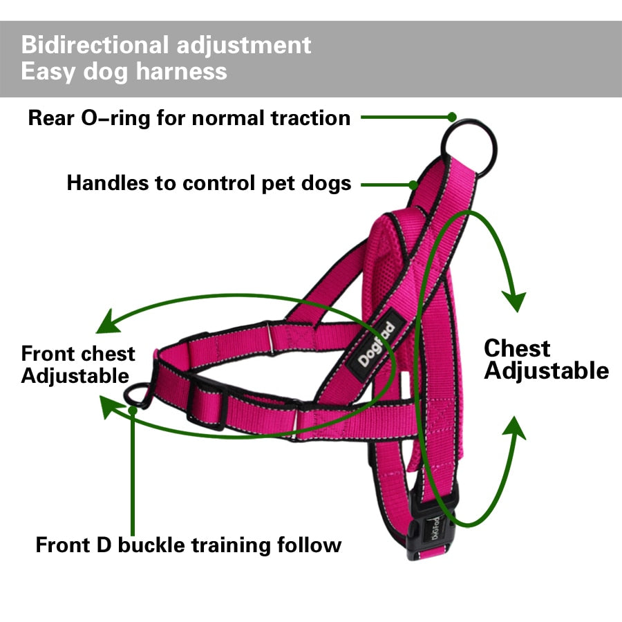 adjustable dog harness